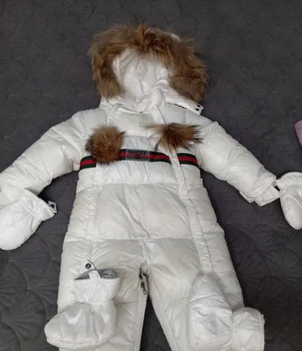 Комбинезон для девочки зима