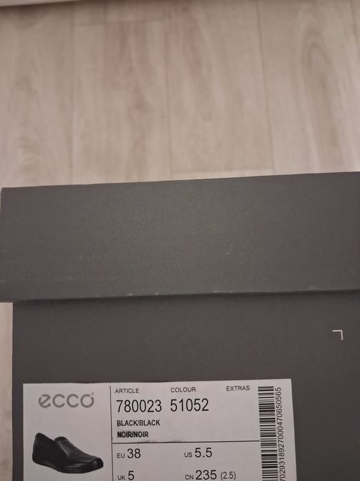 Кожаные туфли Ecco