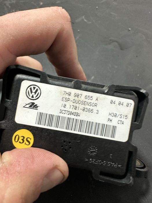 Senzor ESP Volkswagen Vw Jetta Golf 5 Touran 7H0907655A