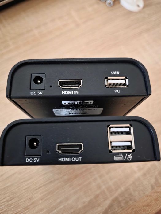 HDMI extender prin cablu