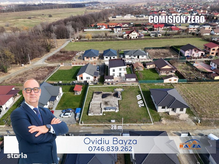 Teren de 800 mp plus fundație - Satu Nou de Jos
