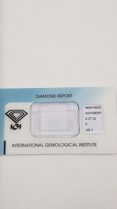 Дамски пръстен с диамант