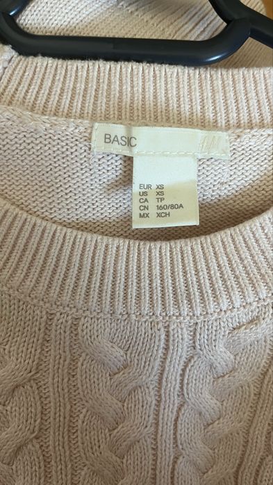 pulover roz H&M dama