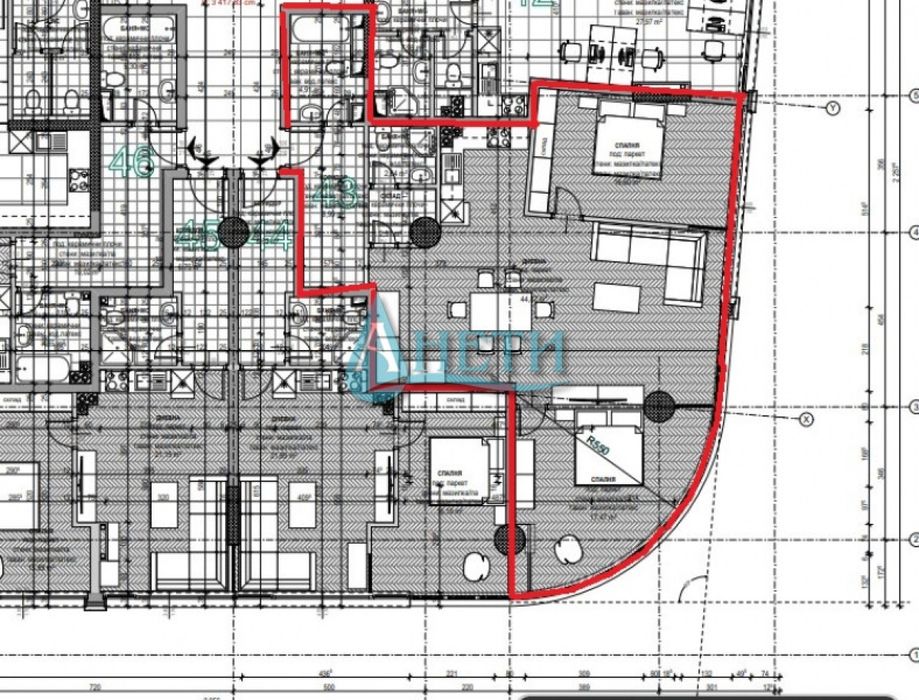 Продава се Тристаен апартамент в София, Дружба 1 - 122 кв.м за 1846 €/кв.м - Снимка #2