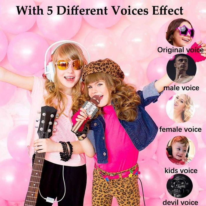 Безжичен караоке микрофон за деца