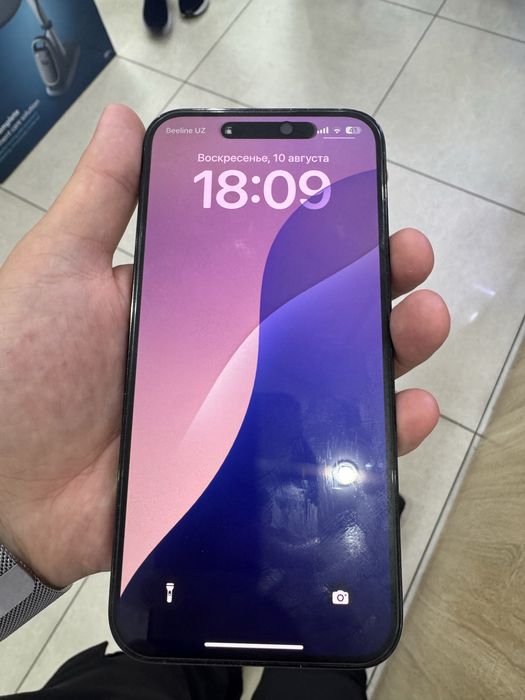 Iphon 14pro max LLA qora