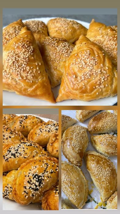 Уйгурская слоёная самса