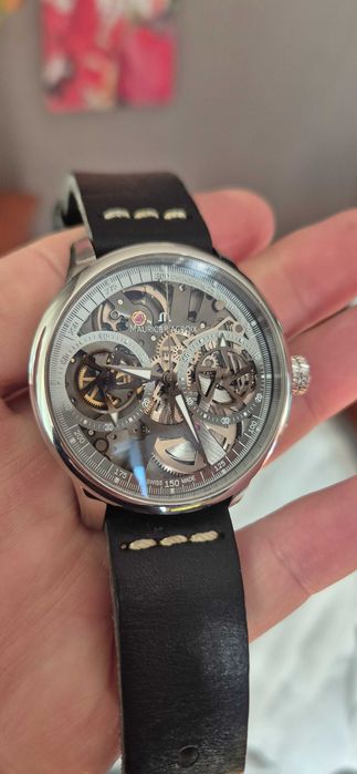 Maurice Lacroix Masterpiece Skeleton Хронограф лимитиран 250 бройки