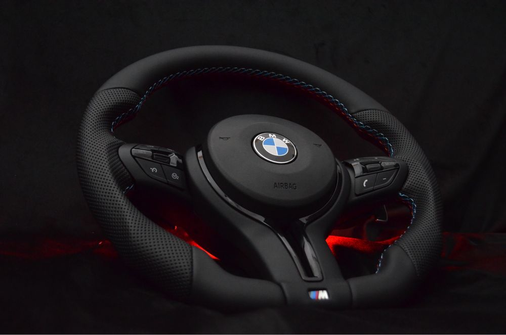 Volan BMW Teșit Seria 1 2 3 4 5 6 7 X1 X2 X3 X4 X5 X6 Airbag+GARANTIE