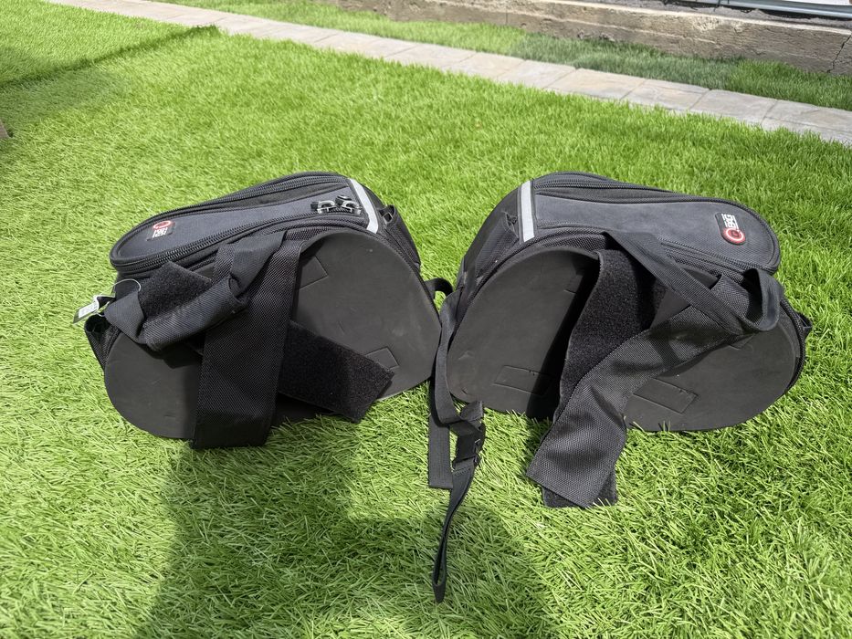 Genti laterale textil motocicleta saddlebags