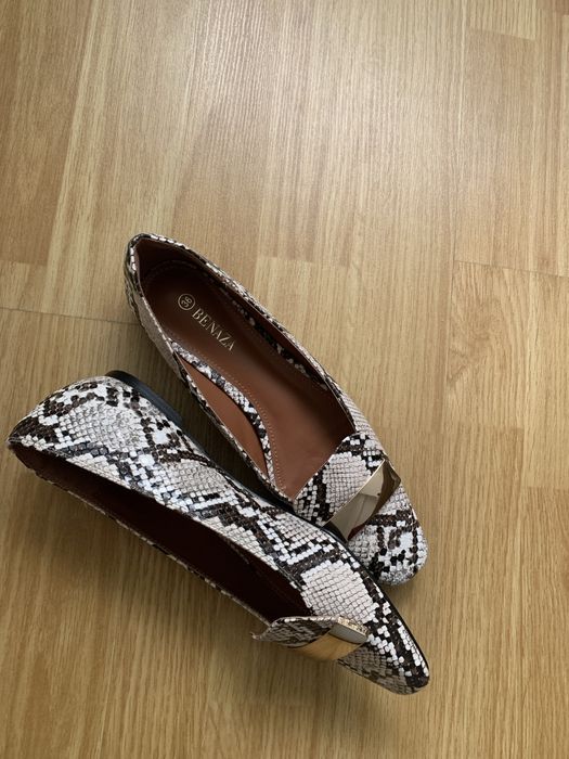 Balerini piele Benaza 36