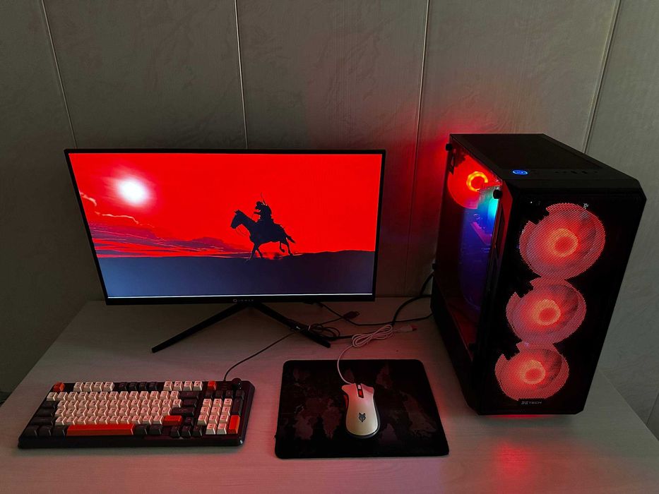 Игровой компьютер/Готовый полный комплект-AMD RX 5500 XT 8GB /SSD 1 tb