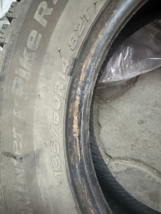 Резина зимняя hankook