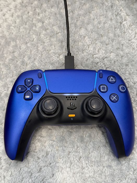 Оригинален джойстик за PS5 - Sony DualSense (Starlight Blue) / Отлично състояние