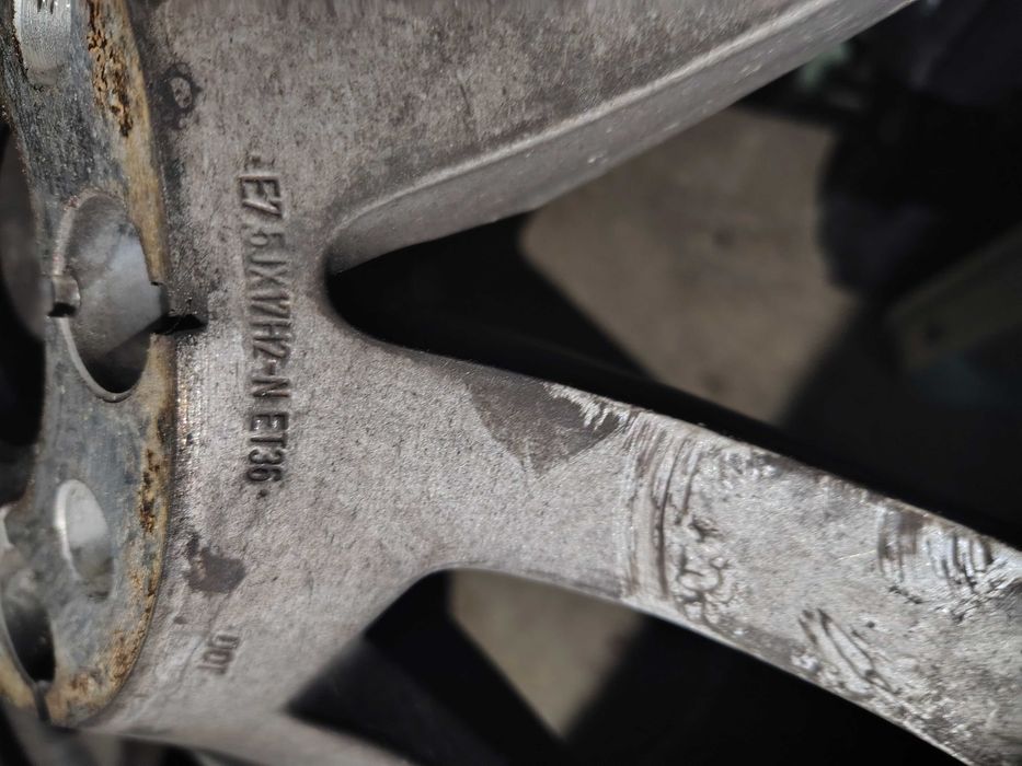 Джанти 5 по 112 17 цола като нови без забележка