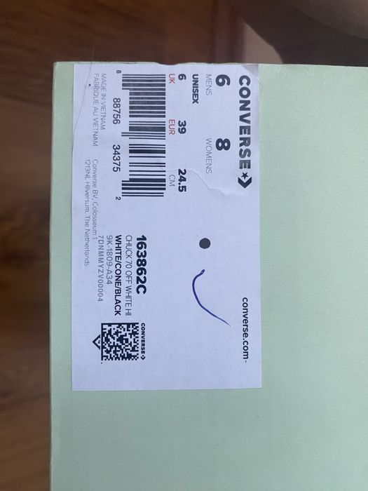 Converse Chuck 70 x Off White