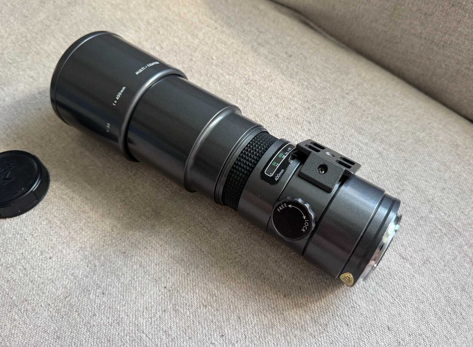 Sigma AF TELE 400mm f/5.6 Minolta Sony A + UV 72mm