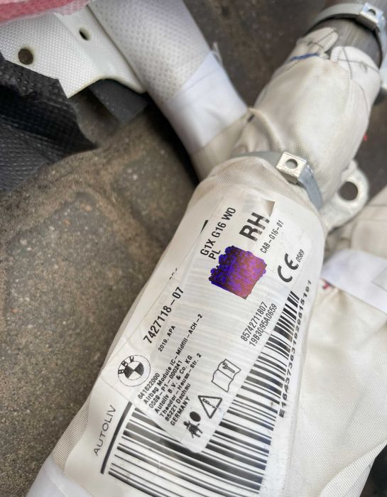 BMW seria 8 2 usi / 4 usi set airbag cortina stanga / dreapta - plafon