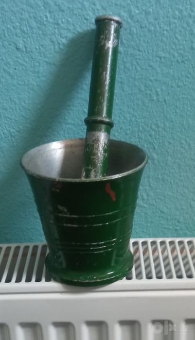 Ступка алюминиевая советская