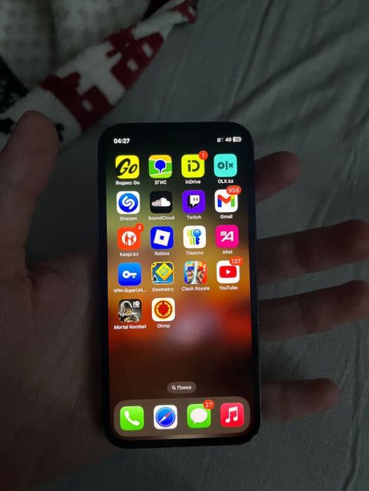 Обменяю iphone 12 mini black