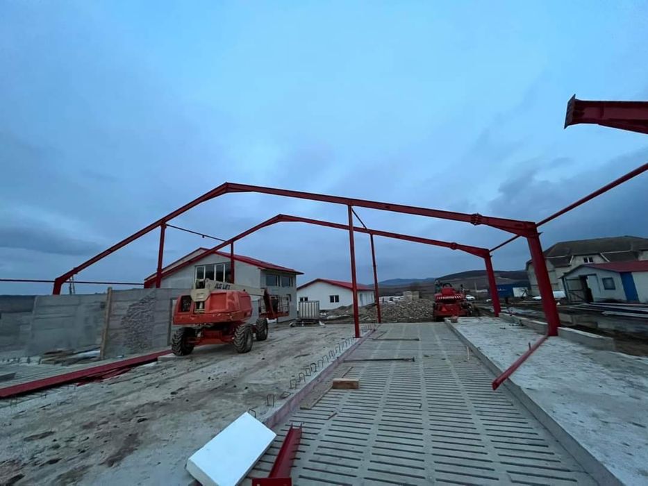 Structuri hale metalice