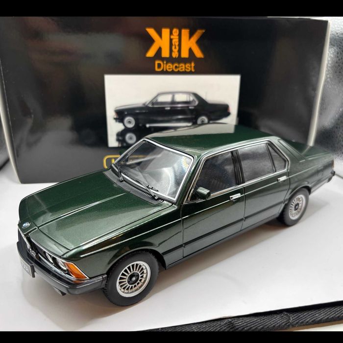 BMW E23 733i 1/18 1977г./тъмнозелен металик/KKscale 1 of 1000