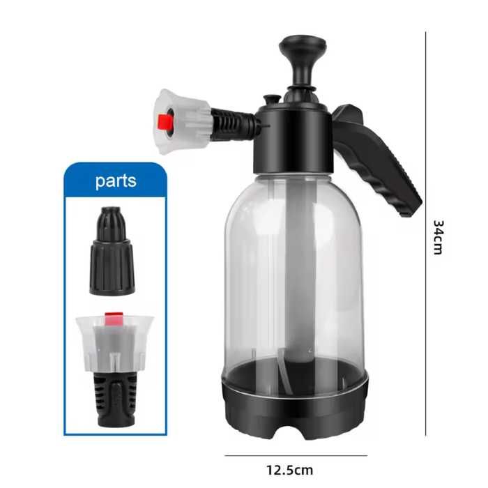 Ръчна пръскачка 2L с регулируема дюза – вода и пяна