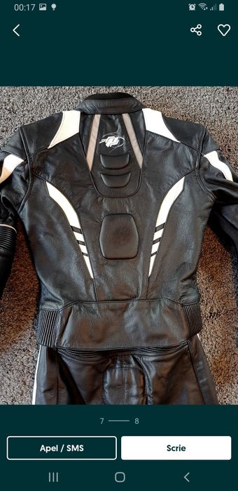 Costum moto ceaca + pantaloni cu protectii