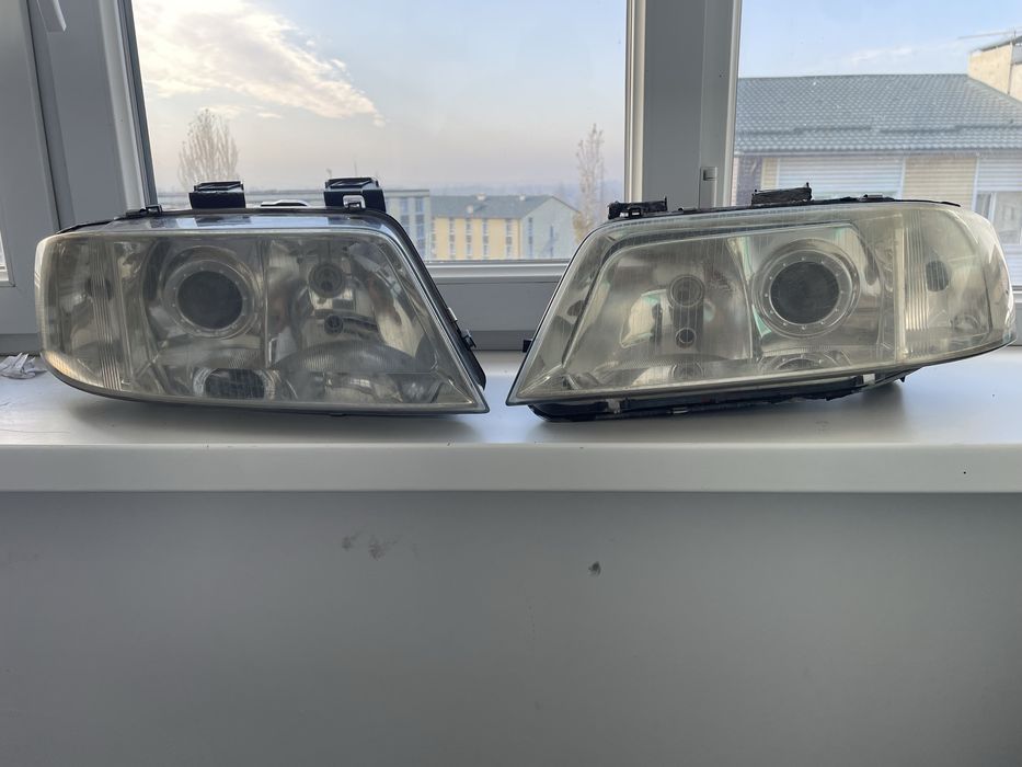 Блок фар на Audi a6 c5 дорестайл
