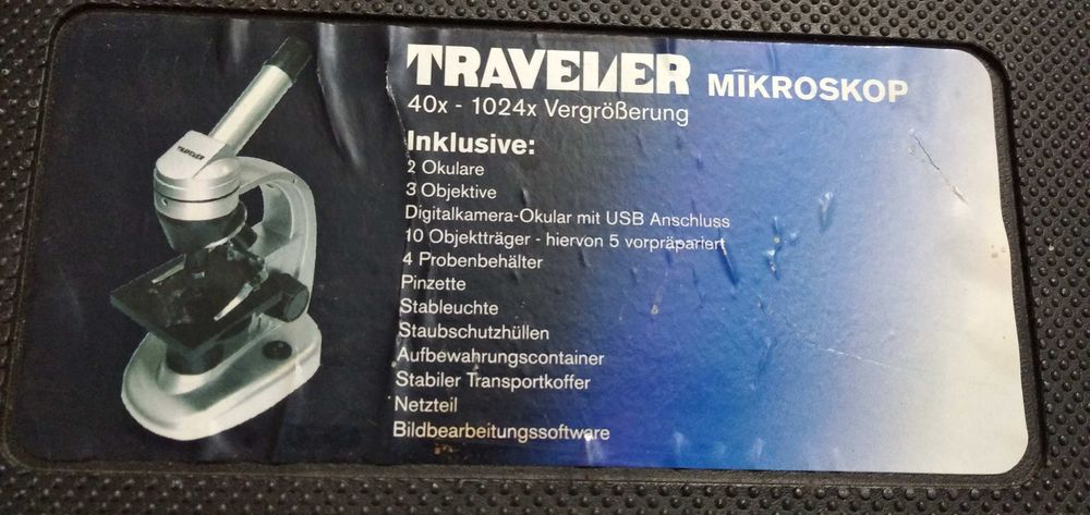 MIcroscop Optico Paris  Microscop Traveler Nemtesc didactic educatie