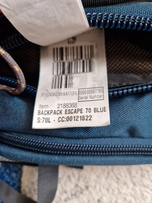 Vand rucsac de 70l Quechua
