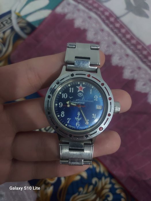 Часы Восток Амфибия очень редкие