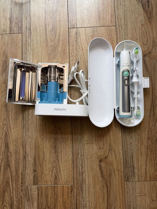 Periuta de dinti electrica Philips Sonicare FlexCare+ HX6972/10, 31000 miscari de curatare/minut, 5 programe, 2 capete