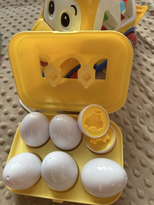 Машинка-сортер развивающая