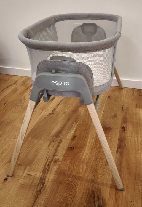 Бебешка кошара/люлка 3 в 1 Tully Timber Grey- ESPIRO