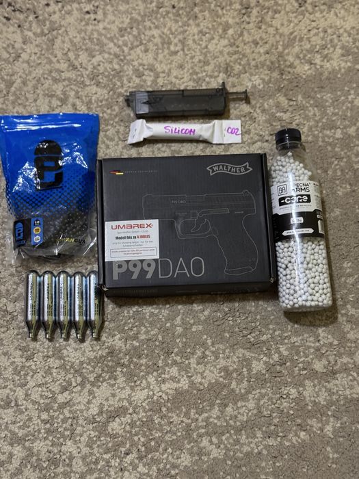 Pistol WALTHER P99 DAO CO2- 4Joules Airsoft