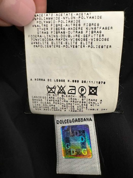 Dolce Gabbana original sacou lana elegant marime S