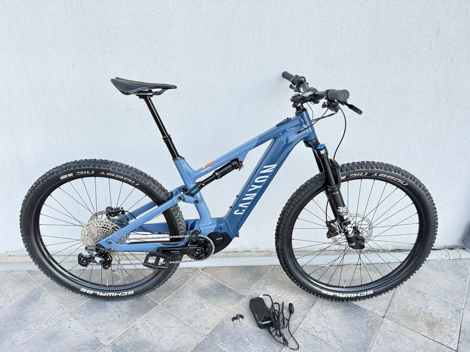 Bicicleta electrica Canyon Neuron On6 2024 M Shimano EP6 bat630wh R29