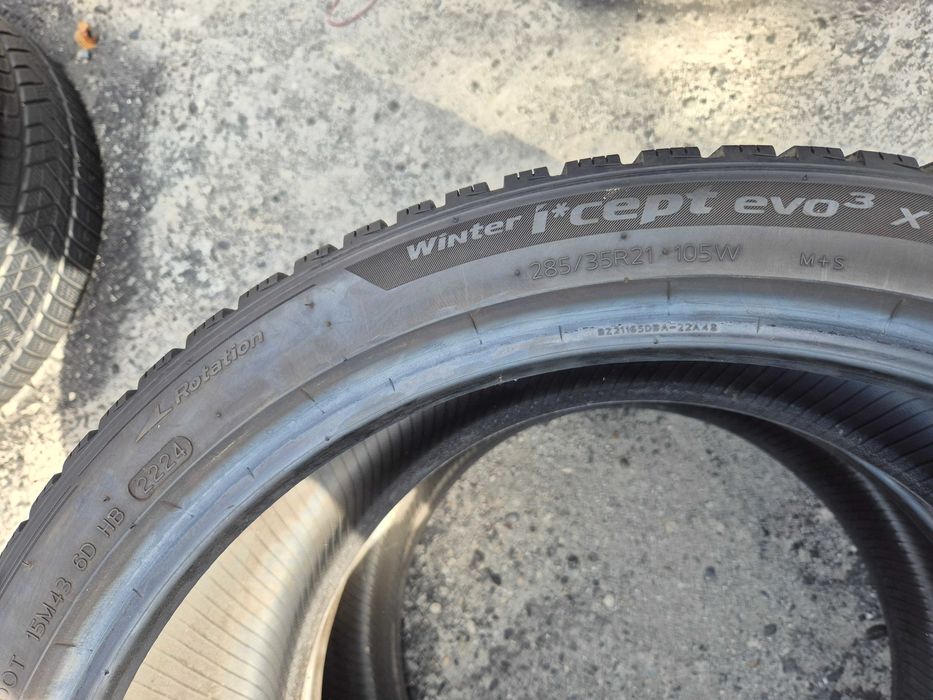 4 Anvelope de IARNA - 255/40/21 - 285/35/21 - HANKOOK Winter - APP NOI - DOT 2024 !
