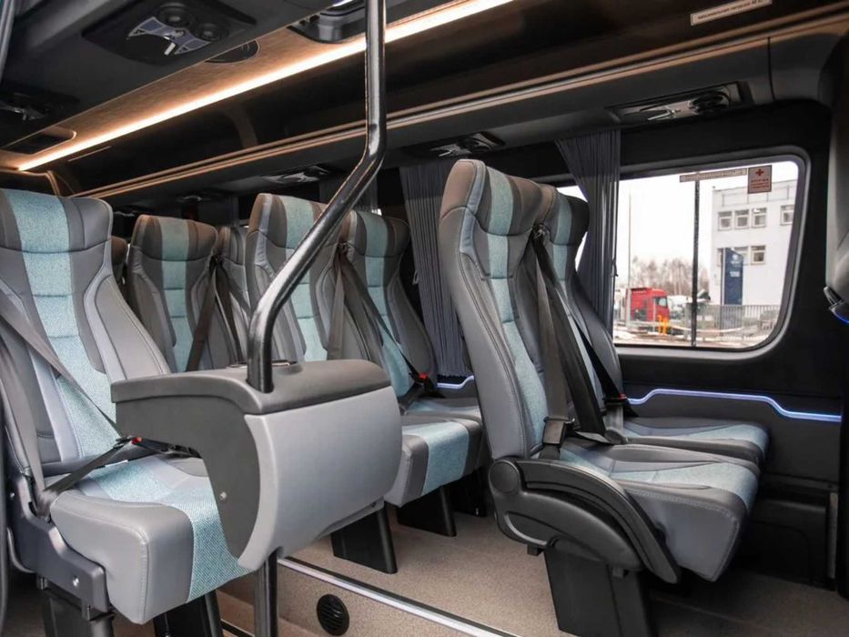 Travel Without Hassle Mercedes Sprinter with Driver in Uzbekistan 24/7