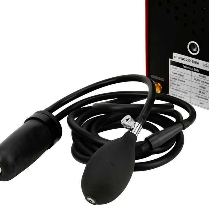Машина за откриване на течове с пушек KRAFT&DELE , 12 V, 20 л/мин,