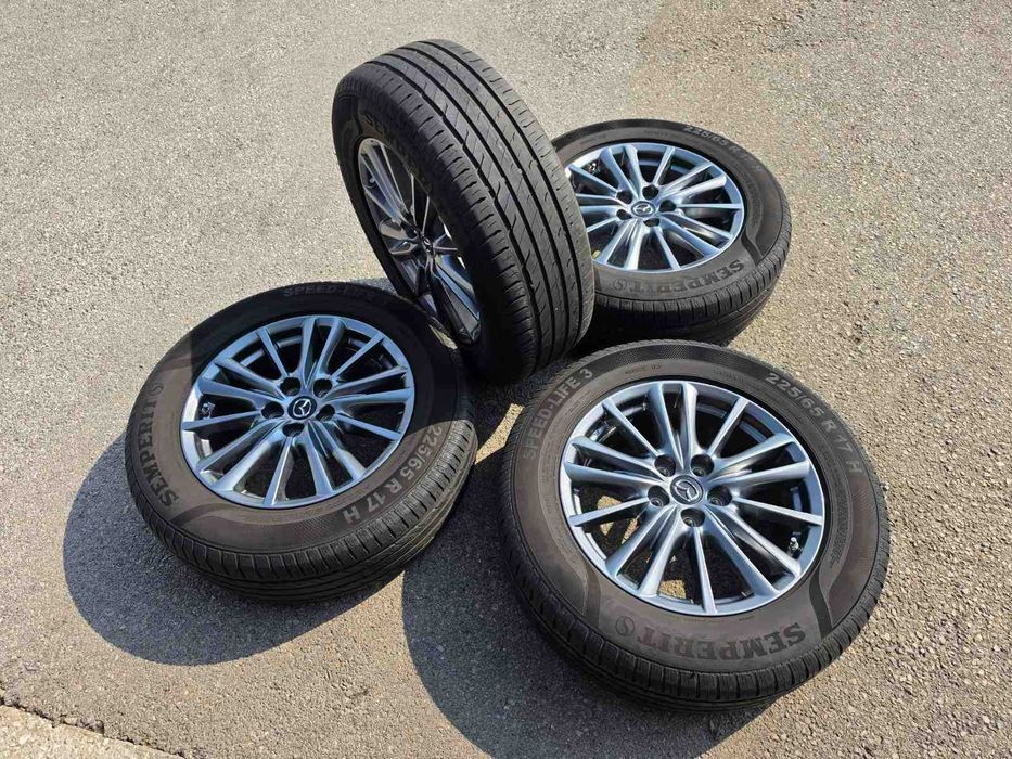 4бр гуми с алуминиеви джанти за Mazda,Nissan, Honda, Kia