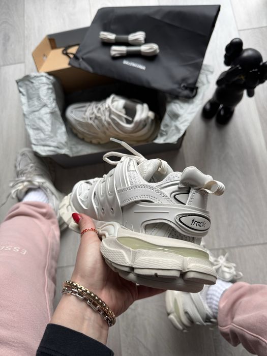 Balenciaga track whitte 36-45/ livr 1 zi /Premium/ Fullbox/ piele