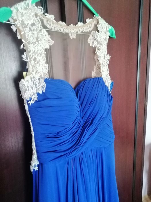 Официална дамска рокля от шифон