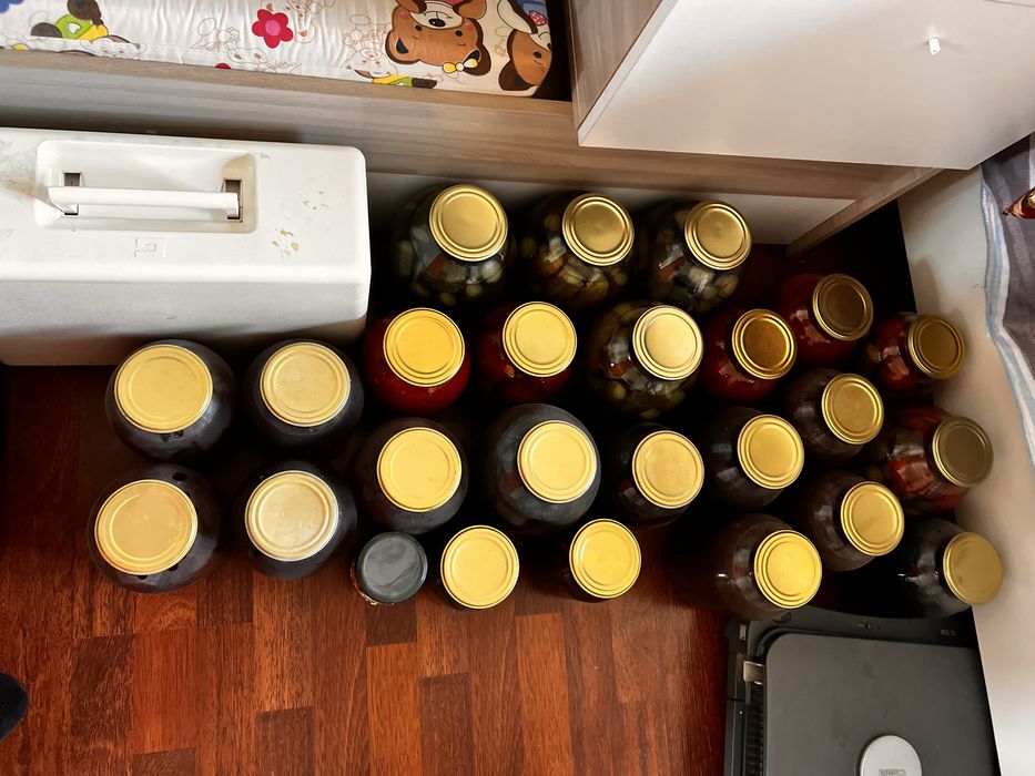 Банки варенья компоты лечо домашнее Қайтпас 2