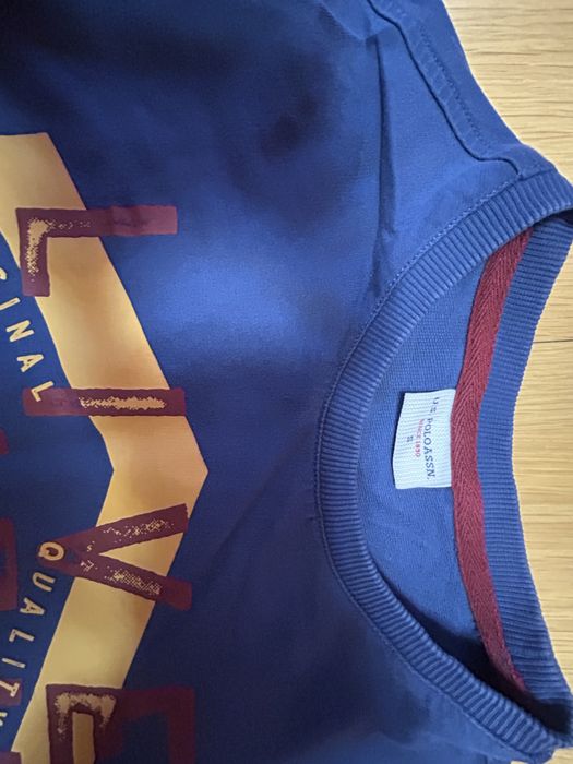 US POLO блуза с дълъг ръкав