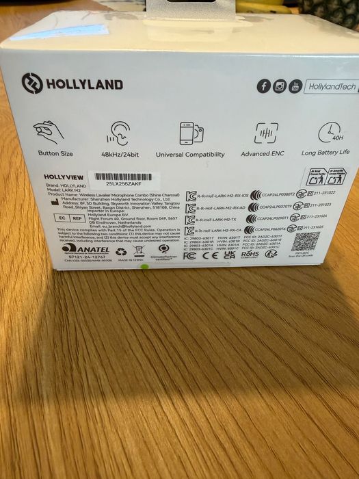 Microfon lavaliera wireless Hollylandlark M2