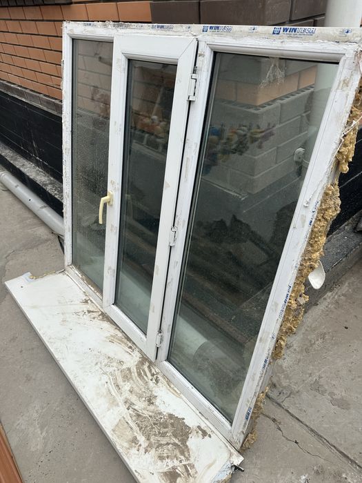 Пластик терезе 2 шт