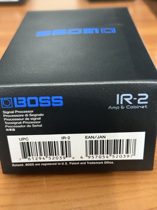 Продам гитарную педаль Boss IR-2 Amp and Cabinet