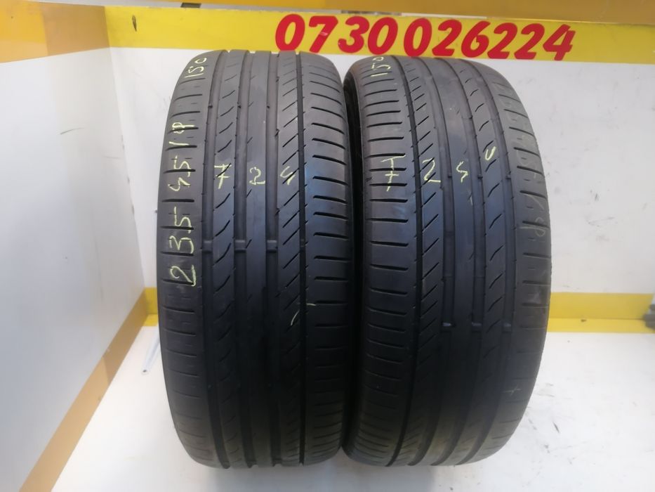 235/45/19 2*Continental vara 99v dot 3018.  5,,00mm